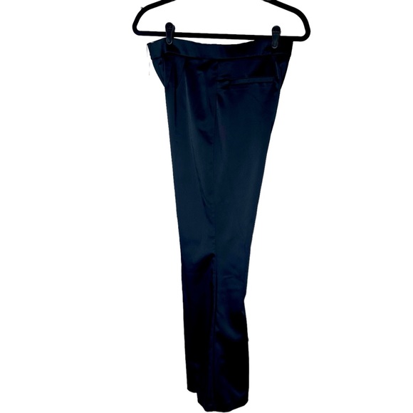 Zara Satin Flared leg Trouser pants in Size Large. NWT - Picture 5 of 6